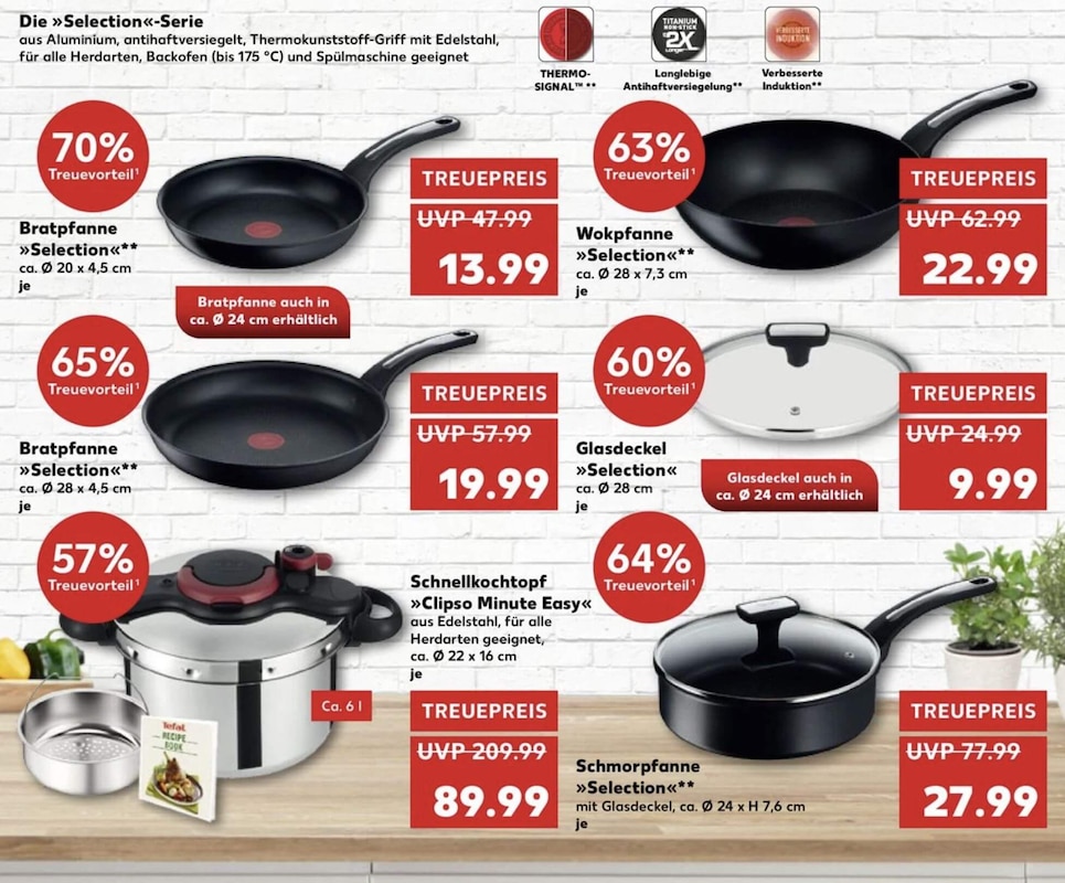 Kaufland Treueaktion Tefal 2021 Prämien