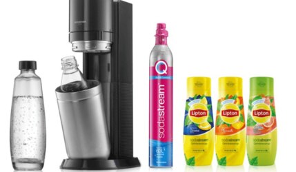 Neue Sorten für den SodaStream: Lipton Eistee Zitrone, Pfirsich und Green Tea Citrus