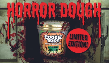 Cookie Bros. HORROR DOUGH - Die limitierte Grusel-Version des Keksteigs zum Löffeln