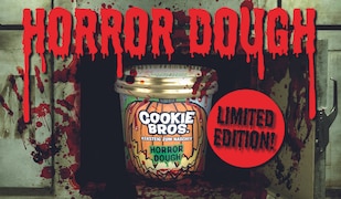 Cookie Bros. HORROR DOUGH - Die limitierte Grusel-Version des Keksteigs zum Löffeln