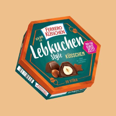 Fererro Küsschen Lebkuchen Style 