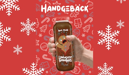 true fruits Weihnachts-Edition: Handgebäck, der Lebkuchen Smoothie