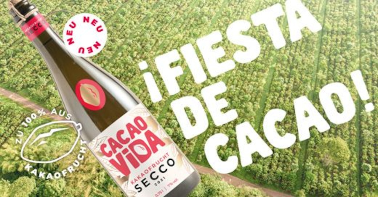 CacaoVida Kakaofrucht Secco - Der erste Aperitif von Ritter Sport