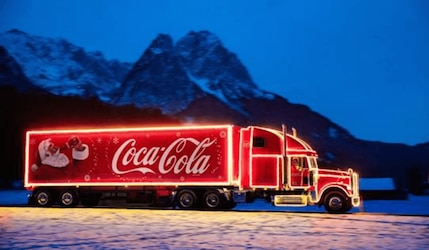 Der Coca-Cola Weihnachtstruck rollt wieder durch Deutschland