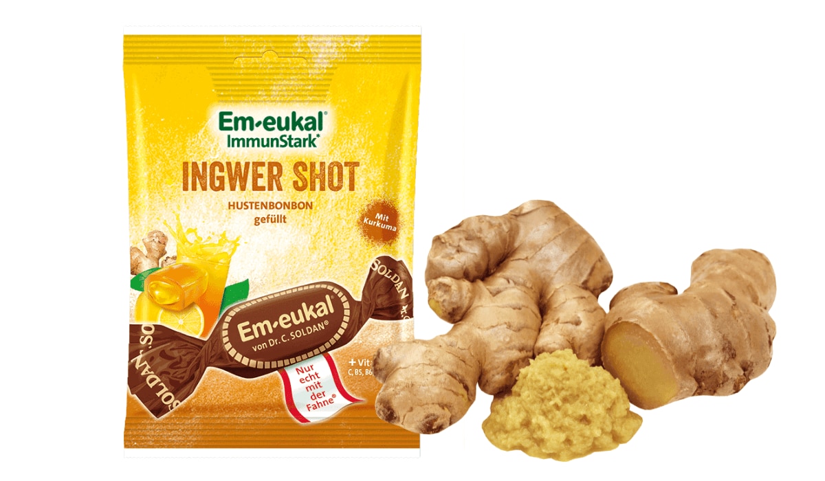 em-eukal Immunstark Ingwer