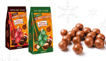 Ferrero Küsschen Weihnachtskugeln