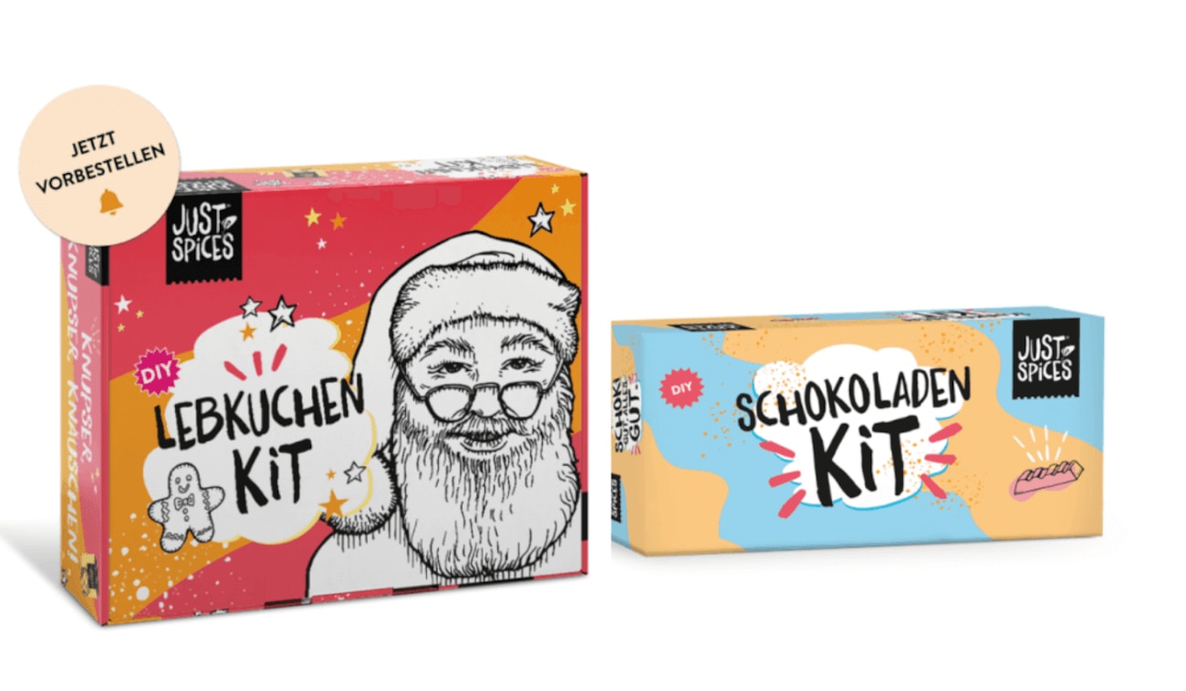 Just Spices Lebkuchen und Schokoladen Kit - Die Weihnachtsklassiker zum Selbermachen
