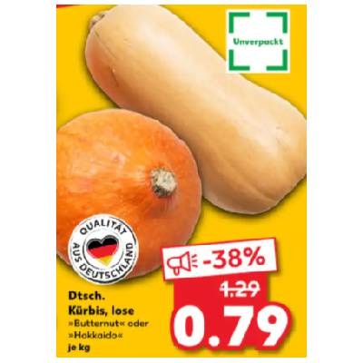 Kürbis Angebot Kaufland