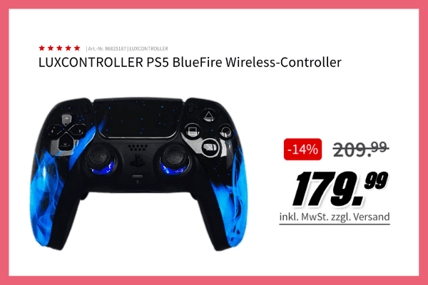 MediaMarkt Black November Playstation Controller