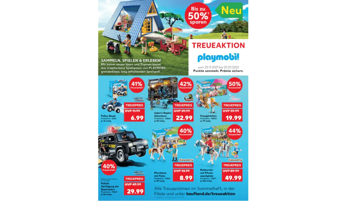 Playmobil Treueaktion Kaufland 