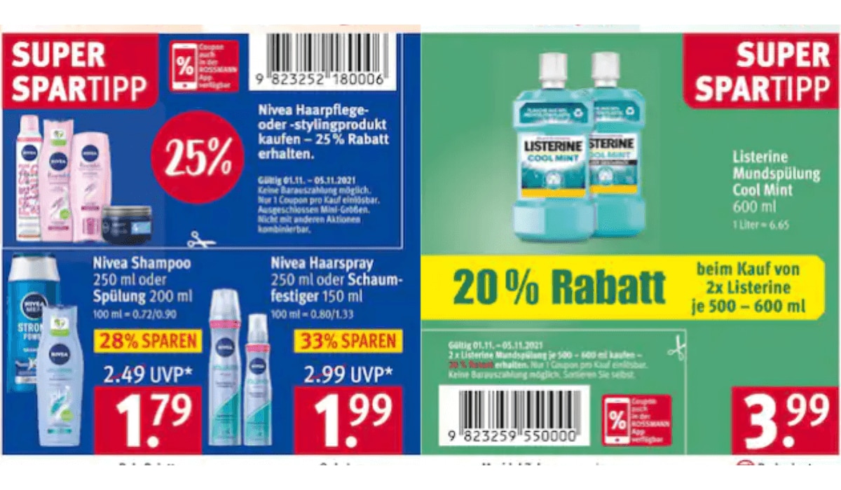 Prospekt Highlights Netto Rossmann 