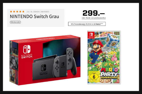 Saturn Mehrvember NINTENDO Switch