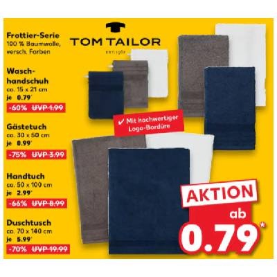 Tom Tailor Handtücher Angebot Kaufland