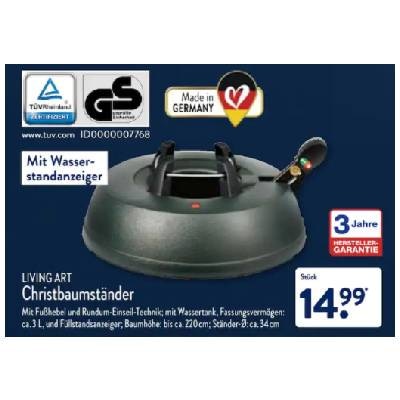 Christbaumständer Aldi Nord