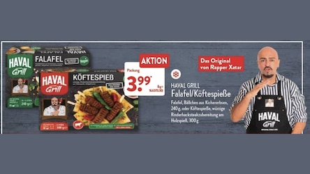 Xatar Köfte Spieße und Falafel bei ALDI kaufen