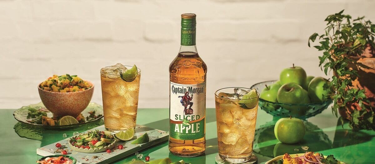 Captain Morgan Sliced Apple Cocktail Rezept