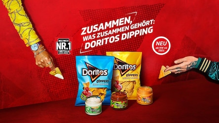 Neue Doritos Tortilla Chips & Dips: Doritos Dippers Lightly Salted, Sour Cream & mehr