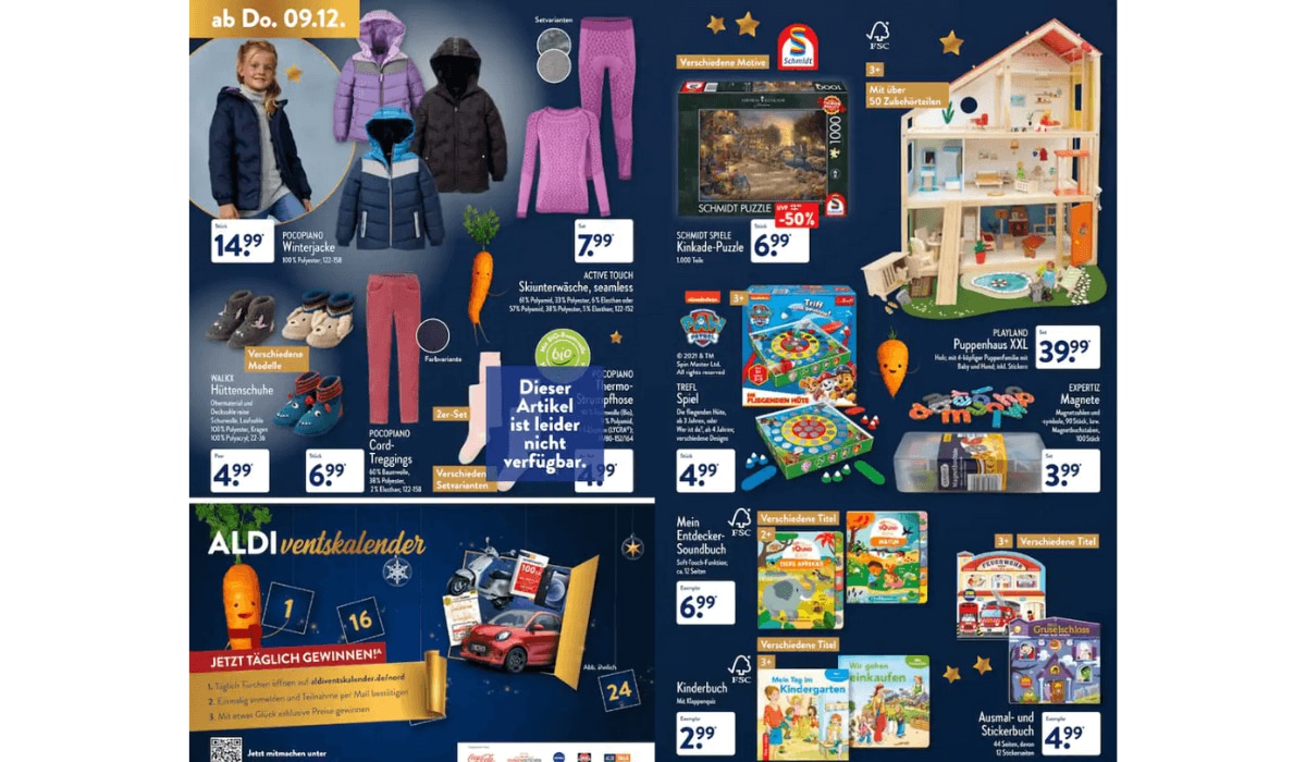 Prospekt Highlights KW49 Aldi Nord