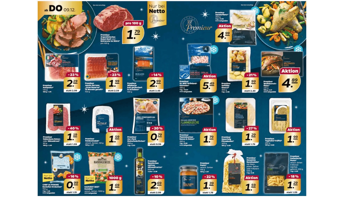 Prospekt Highlights KW49 netto mit dem Scottie 