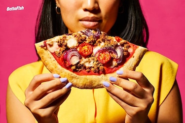 TU-NAH Pizza von BettaF!sh - Im Veganuary exklusiv bei ALDI