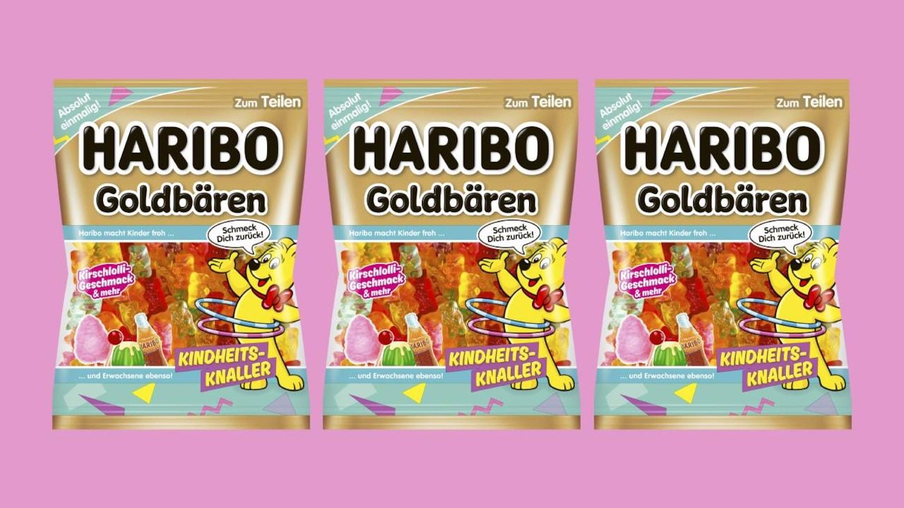 Haribo Kindheitsknaller - Die Limited Edition zum 100. Geburtstag