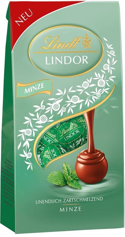 Lindt Lindor Minze Limited Edition