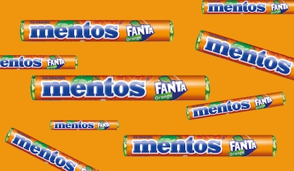 Mentos mit Fanta-Orange-Geschmack: Die neue Fanta zum Kauen
