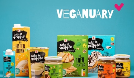 k-take it veggy - Die vegane Eigenmarke von Kaufland