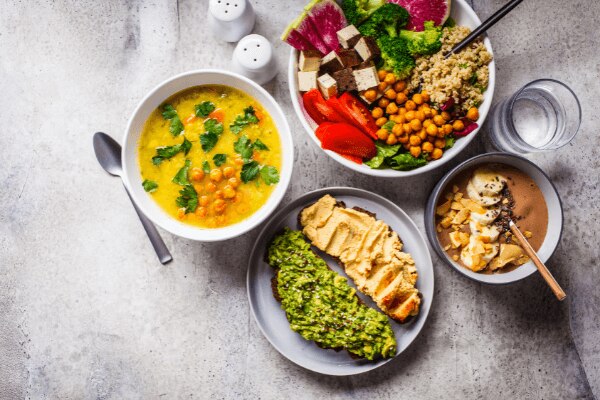 Veganes Menü