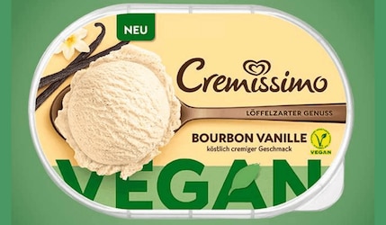 Langnese Cremissimo Bourbon Vanille - Jetzt auch vegan!