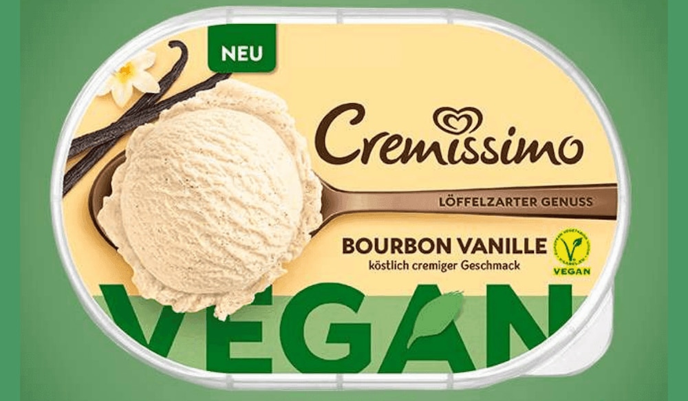 Langnese Cremissimo Bourbon Vanille - Jetzt auch vegan!