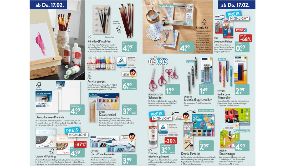 Prospekt Highlights KW7 Aldi Nord