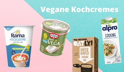 Vegane Kochcremes