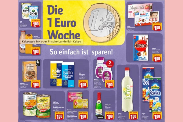 Angebote bei REWE 