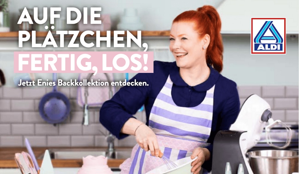 Enies Backkollektion bei Aldi