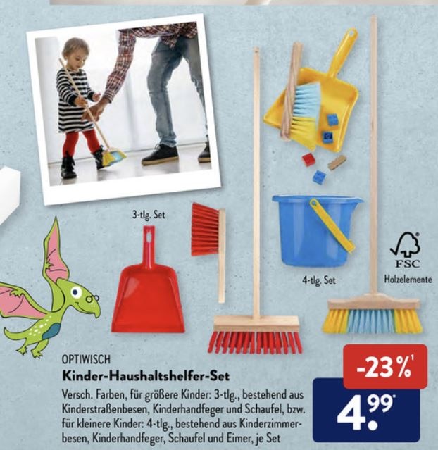 Kinder-Haushaltsgeräte-Set bei ALDI SÜD im Angebot