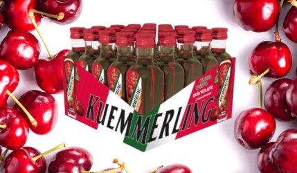 Kümmerling Kräuterlikör mit Kirschgeschmack