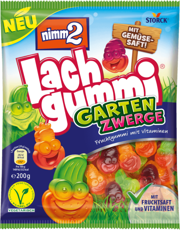 nimm2 Lachgummi Gartenzwerge