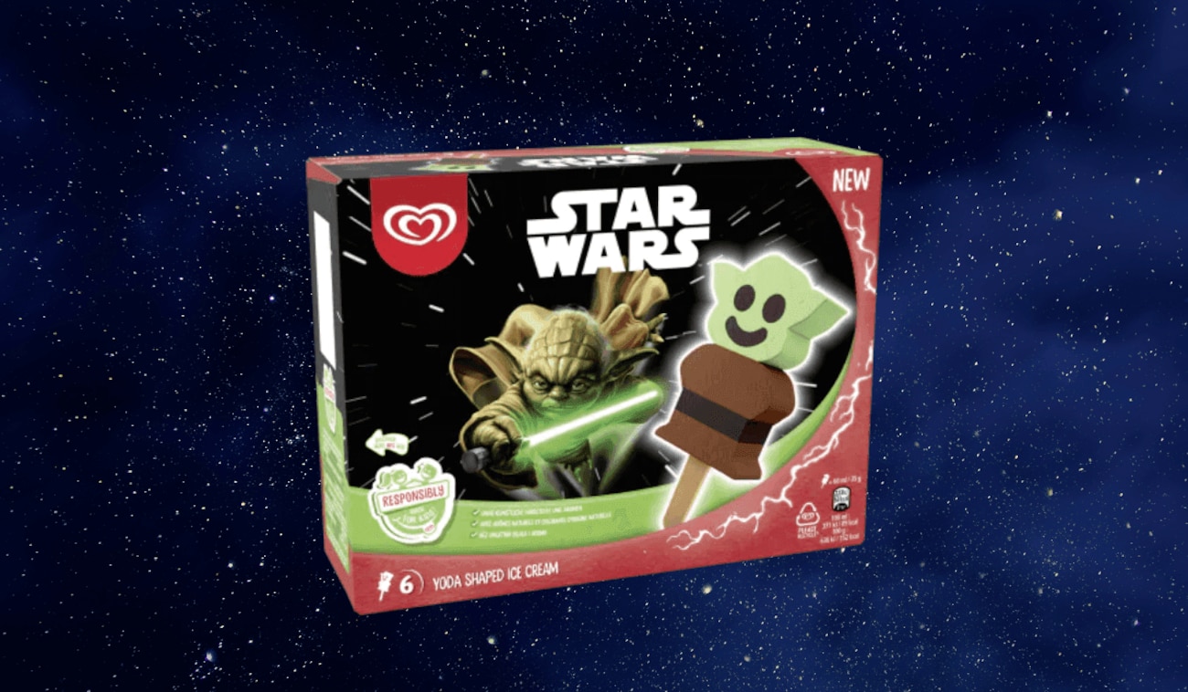 Langnese Star Wars Yoda Eis: Galaktisch lecker