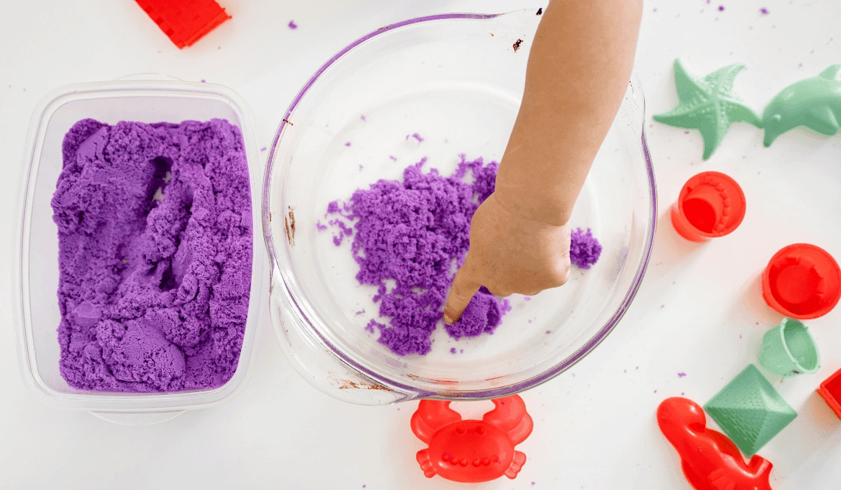 Anleitung Kinetic Sand