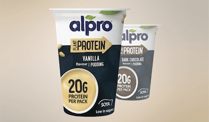 Alpro Protein Pudding in Schokolade & Vanille