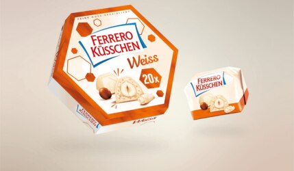 White Crispy Ferrero Küsschen