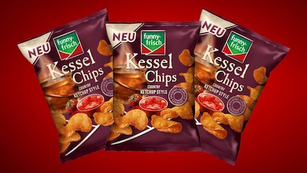 funny-frisch Kessel-Chips Country Ketchup Style
