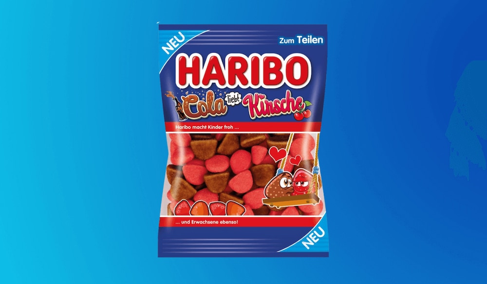 Haribo Cola liebt Kirsche neue Sorte