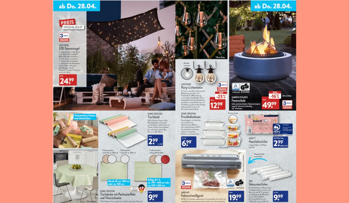 Prospekt Highlights KW18 Aldi Nord