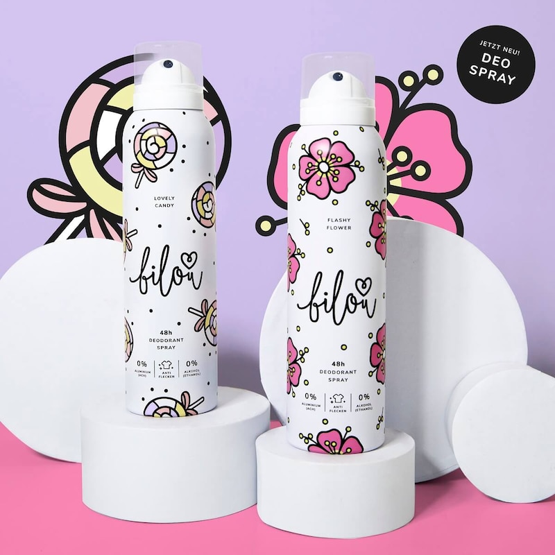 bilou Deo Spray Sorten