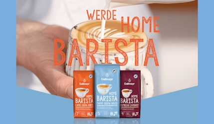 Dallmayr Home Barista Edition - Jetzt echten Barista-Kaffeegenuss für zuhause erleben