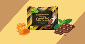 Fisherman's Friend Chocolate Mint Salted Caramel