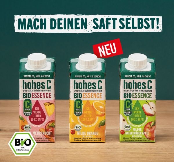 Bio Essence von hohes C