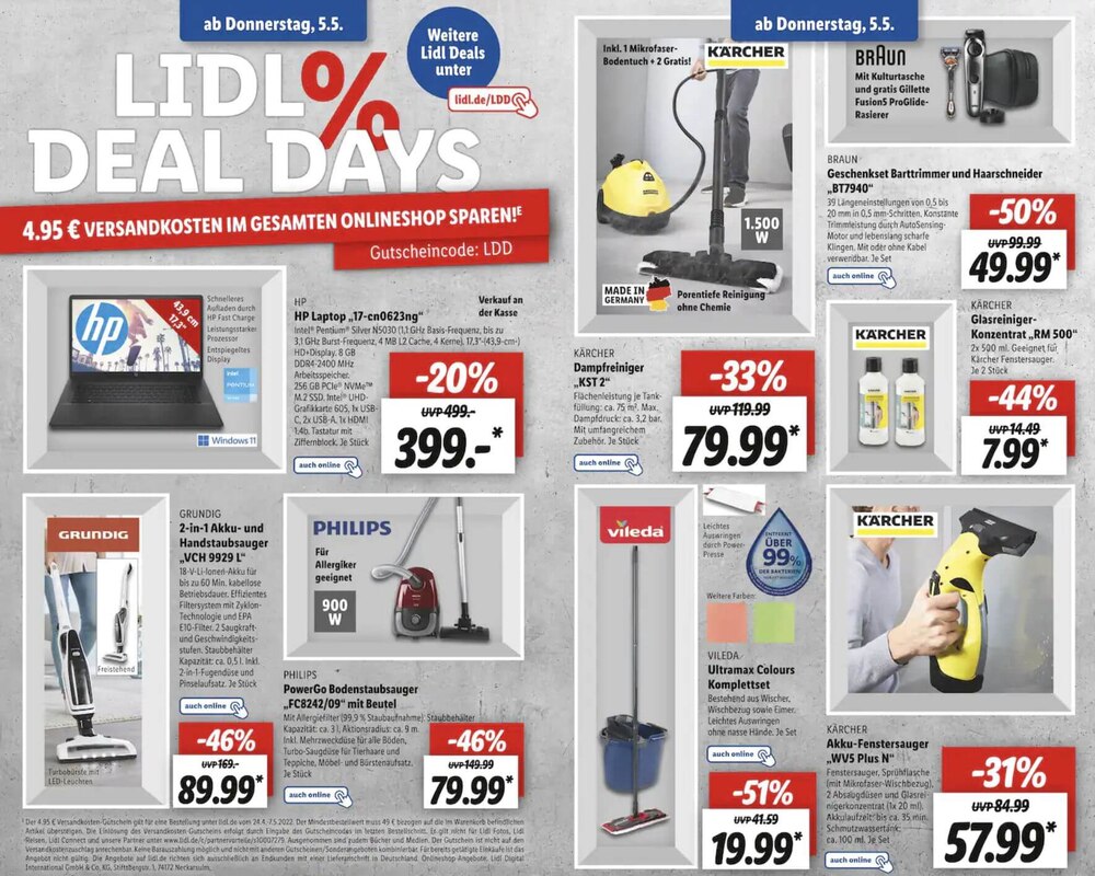 Lidl Deal Days im Mai 2022